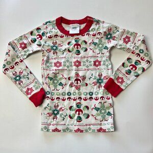 Kids 120cm 6/7 Hanna Andersson Star Wars Christmas Pajama top